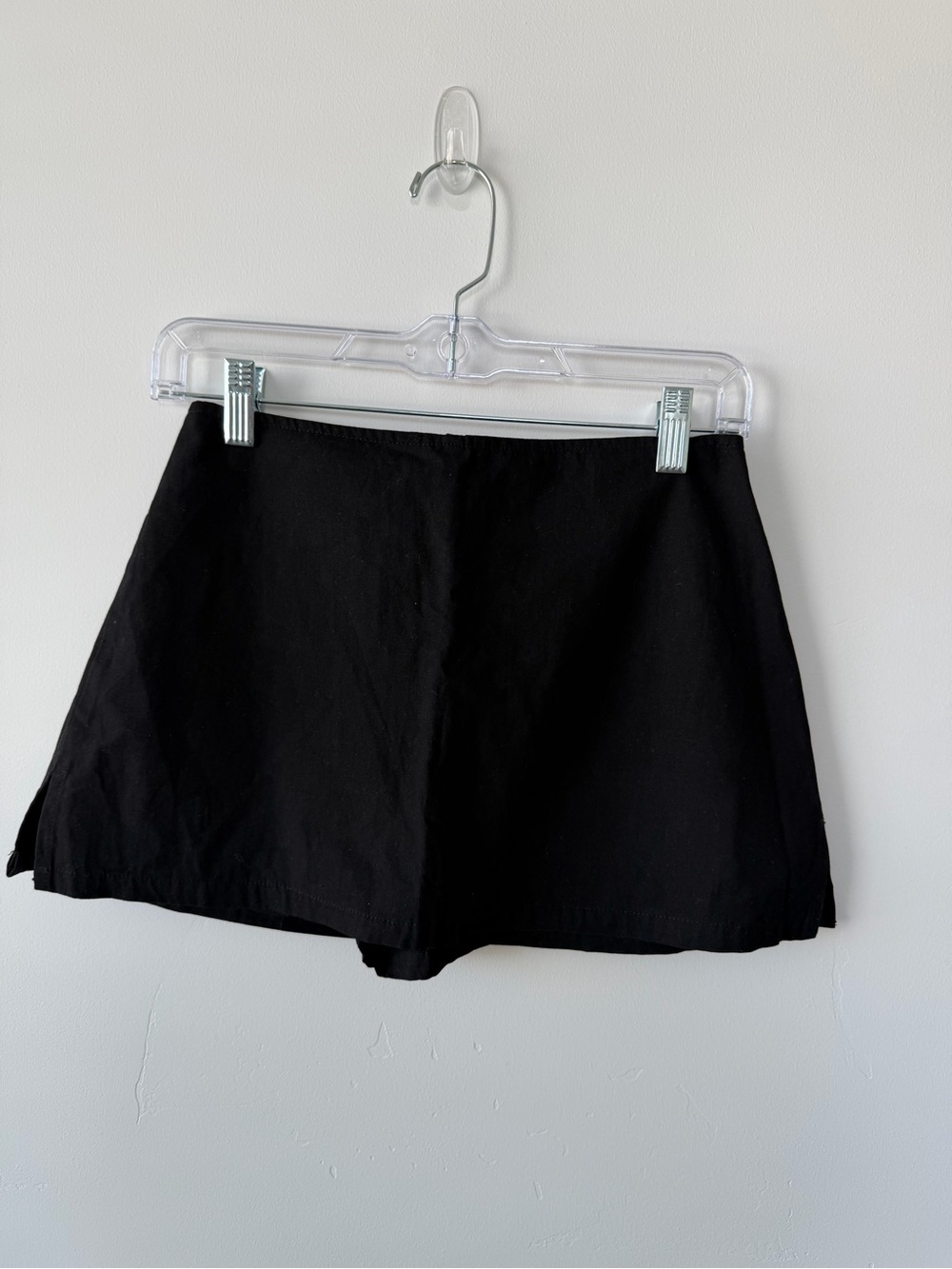Princess Polly Black Mini Skort Size 2